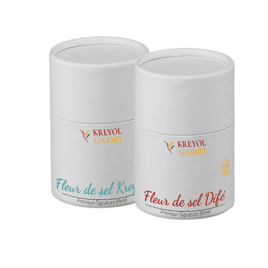 Duo de Fleur de sel Kreyol Gourmet